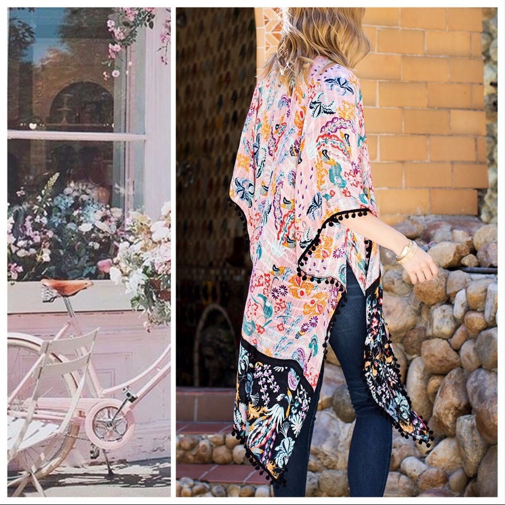 Isla Girly Bohemian Kimono - Picture 8 of 8